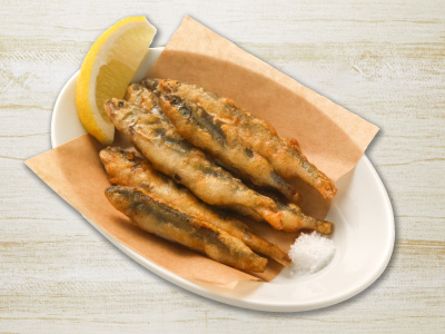 天然稚鮎のフリット