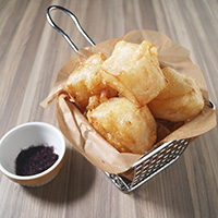 源助大根のフリット