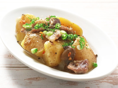 インカのめざめと北の凍れ豚の塩肉じゃが