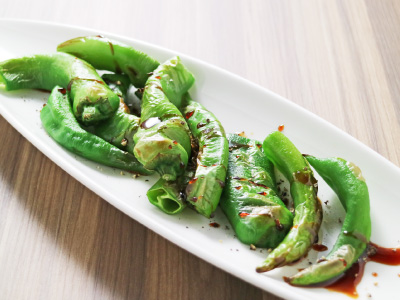 万願寺とうがらしのオーブン焼き