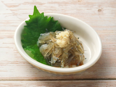 駿河湾産　生しらす